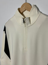 將圖片載入圖庫檢視器 GREG NORMAN Size L Play Dry 1/4 Zip Jumper in Cream JUN1021 - Bisy Clothing
