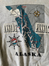 將圖片載入圖庫檢視器 HANES Size 2XL Vintage Alaska Crew Jumpers in Black JUL1821 - Bisy Clothing