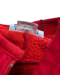 Hang Ten Vintage Surf Full Zip Fleece Jacket in Red - Bisy Clothing