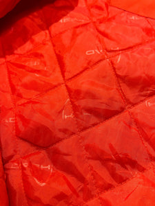 Head Golf Vintage Quilted Full Zip Jacket in Red / Cream - Bisy Clothing