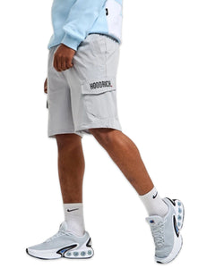 Hoodrich District Cargo Woven Shorts in Grey - Bisy Clothing
