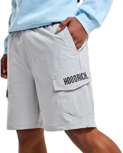 Hoodrich District Cargo Woven Shorts in Grey - Bisy Clothing