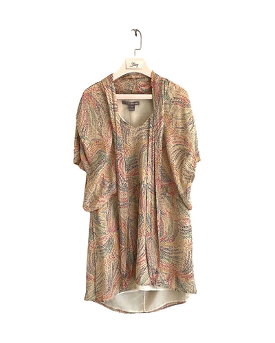 HYPE Size 2 (S) Vintage Silk Dress Womens NOV1921 - Bisy Clothing