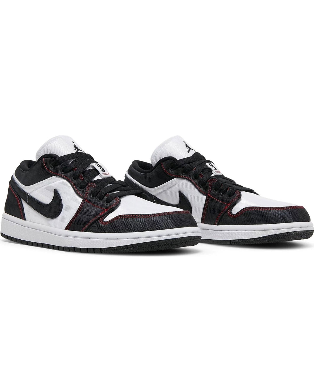 Jordan Air Jordan 1 Low SE Utility in White Black Red - Bisy Clothing