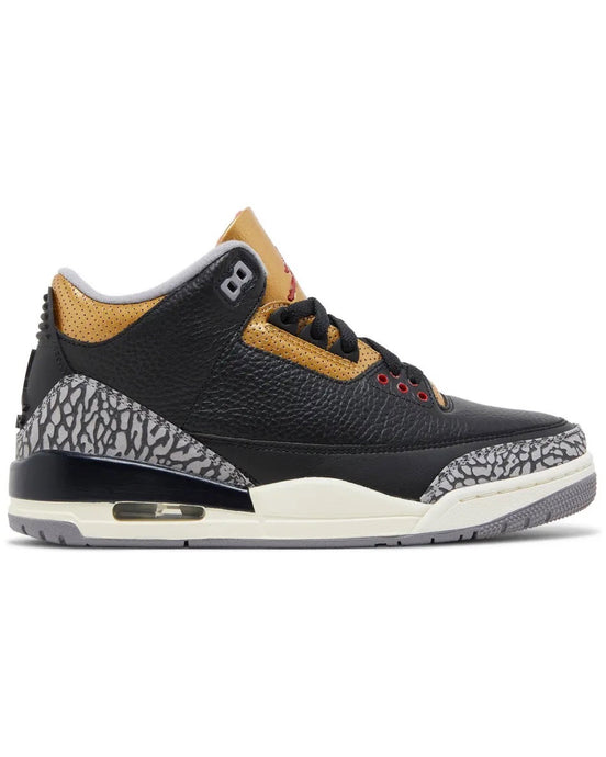 Jordan Air Jordan 3 Retro in 'Black Gold' (W) (2022) CK9246 - 067 - Bisy Clothing