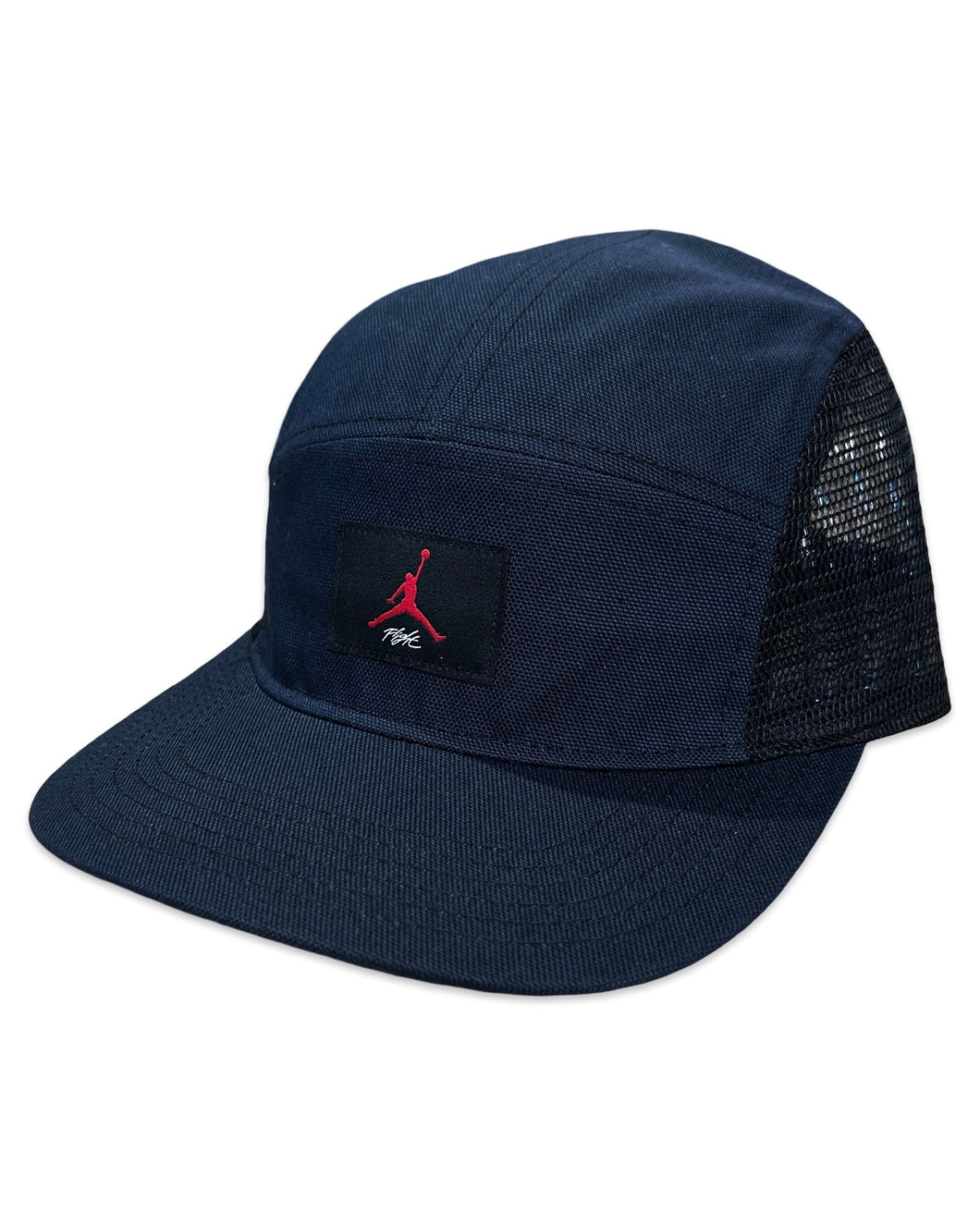 Jordan Fly Jumpman Cap in Black / Midnight Navy (2025) - Bisy Clothing