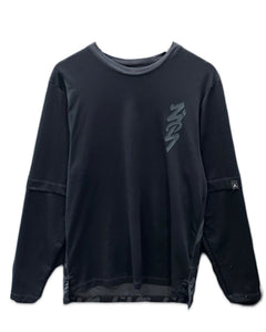 Jordan Zion Longsleeve Shooting Shirt in Black - Bisy Clothing