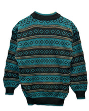 Load image into Gallery viewer, Jump Shetland Wool Aztec Sweater (Vintage) - Bisy Clothing