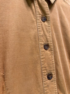 Karen Scott Vintage Long Sleeve Shirt Dress in Corduroy - Bisy Clothing