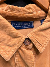 Load image into Gallery viewer, Karen Scott Vintage Long Sleeve Shirt Dress in Corduroy - Bisy Clothing