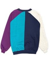 Load image into Gallery viewer, Knights of the Roundtable Vintage 90&#39;s Colourblock Crew ⏐ Size XL - Bisy Clothing