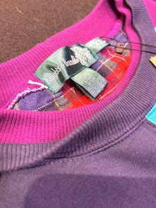 Knights of the Roundtable Vintage 90's Colourblock Crew ⏐ Size XL - Bisy Clothing