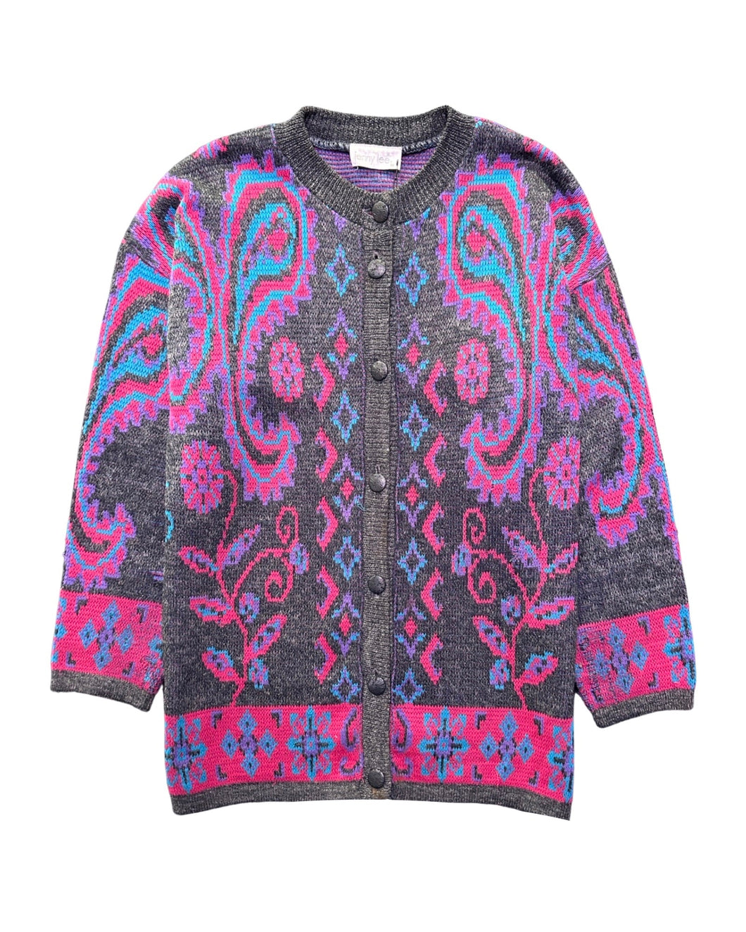 Knit Button Cardigan ⏐ Vintage - Bisy Clothing
