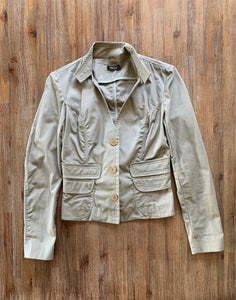 KOOKAI Size 38 (10) Blazer in Khaki Womens JAN83 - Bisy Clothing