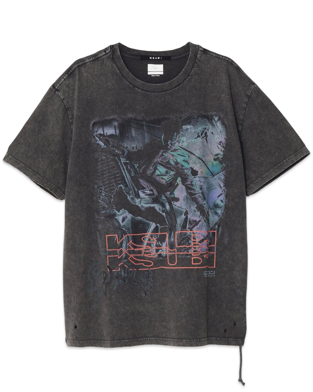 Ksubi X Juice WRLD Super Juice Biggie Short Sleeve T-Shirt - Bisy Clothing