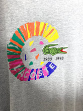將圖片載入圖庫檢視器 LACOSTE Size M Vintage Embroidered Grey Short Sleeve T-Shirt Mens - Bisy Clothing