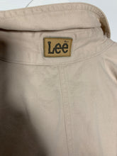 Load image into Gallery viewer, LEE Size XL Vintage Lee Jeans Zip Long Jacket in Beige Men&#39;s - Bisy Clothing