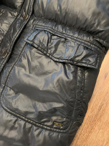Levi's Longline Puff Quilted Coat Black ⏐ Size S - Bisy Clothing