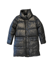 Load image into Gallery viewer, Levi&#39;s Longline Puff Quilted Coat Black ⏐ Size S - Bisy Clothing