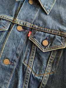 LEVIS Size S Red Tab Denim Jacket in Blue Womens APR2522 - Bisy Clothing