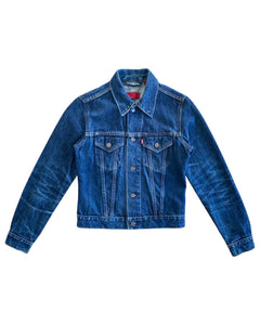 LEVIS Size S Red Tab Denim Jacket in Blue Womens APR2522 - Bisy Clothing