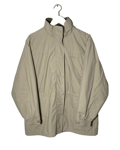 L.L Bean Size M Vintage Jacket in Beige Women's JUL1421 - Bisy Clothing