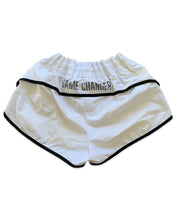 將圖片載入圖庫檢視器 Lorna Jane Woven Jogger Shorts in White - Bisy Clothing