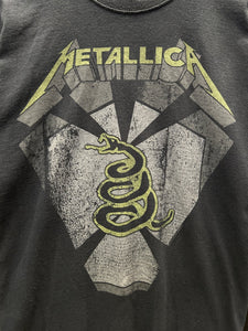 Metallica Coffin Snake Short Sleeve T-Shirt in Black (2012) - Bisy Clothing