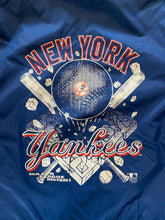 Load image into Gallery viewer, MLB Vintage 1994 New York Yankees Baseball Zip Jacket in Blue - Bisy Clothing