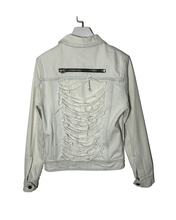將圖片載入圖庫檢視器 NANA JUDY Size 10 Distressed Denim Jacket in Light Blue JUN40211 - Bisy Clothing