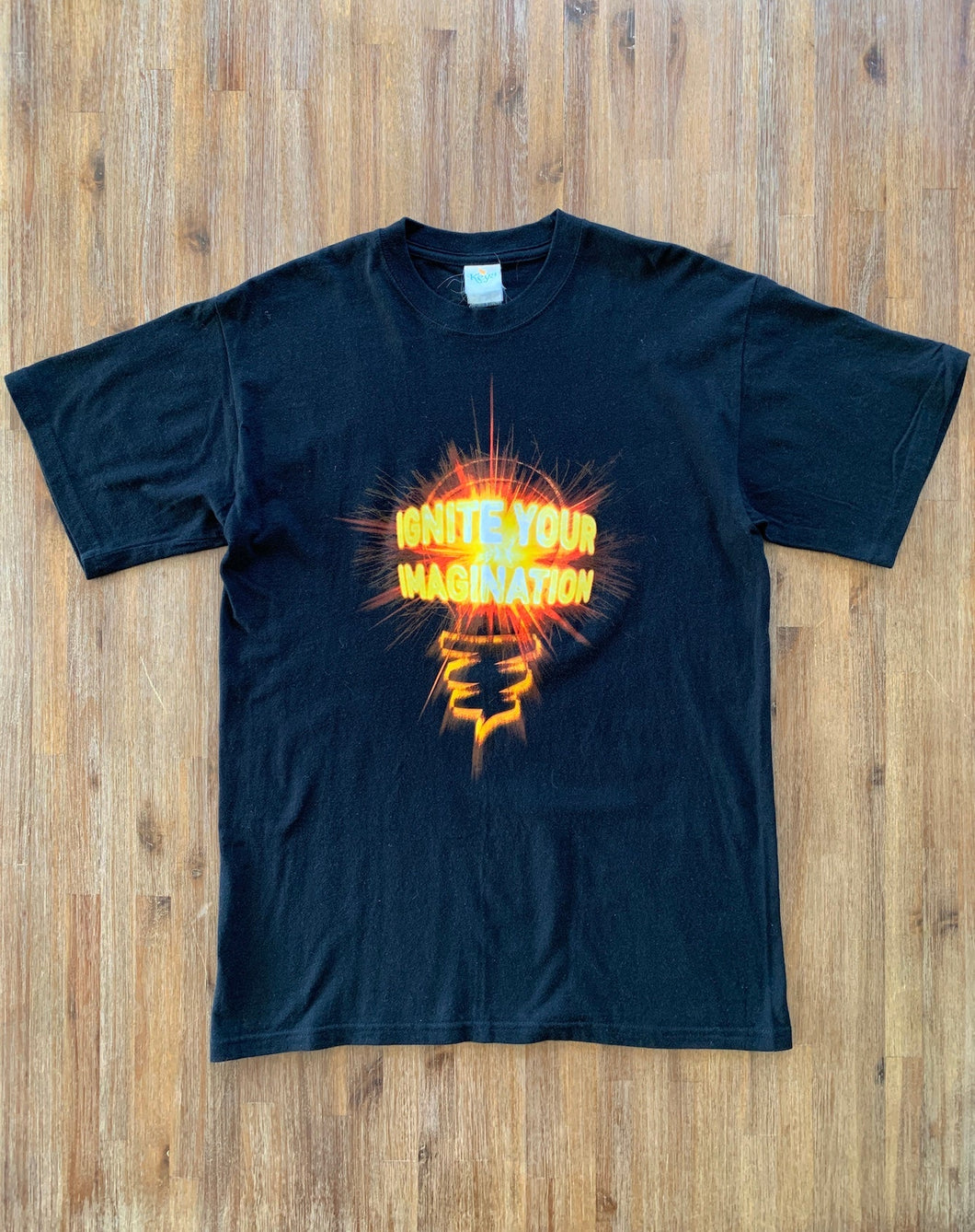NATIONAL SCIENCE WEEK Size M Australian Government T-shirt in Black Mens JAN101 - Bisy Clothing