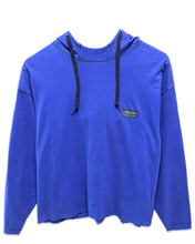 Load image into Gallery viewer, Nautica H2000 Vintage Lightweight Hooded Shirt in Blue - Bisy Clothing