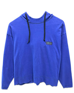 Nautica H2000 Vintage Lightweight Hooded Shirt in Blue - Bisy Clothing