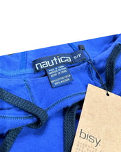 Load image into Gallery viewer, Nautica H2000 Vintage Lightweight Hooded Shirt in Blue - Bisy Clothing