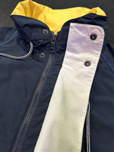 Nautica Vintage Sailing Jacket in Navy / Yellow - Bisy Clothing