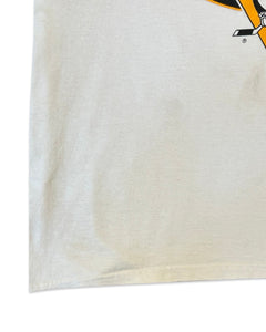 NHL Stanley Cup Champions 1991 Vintage Pittsburgh Penguins T-Shirt in White - Bisy Clothing