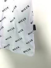 將圖片載入圖庫檢視器 NICCE Size L Nicce Logo Patter Print White Short Sleeve T-Shirt Men&#39;s APR6021 - Bisy Clothing