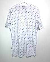 將圖片載入圖庫檢視器 NICCE Size L Nicce Logo Patter Print White Short Sleeve T-Shirt Men&#39;s APR6021 - Bisy Clothing