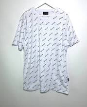將圖片載入圖庫檢視器 NICCE Size L Nicce Logo Patter Print White Short Sleeve T-Shirt Men&#39;s APR6021 - Bisy Clothing