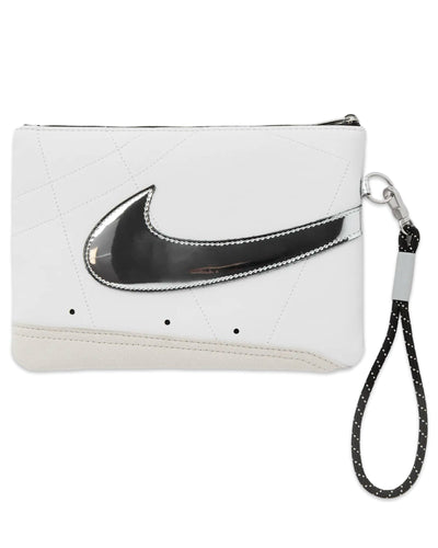 Nike Blazer Wristlet in White and Metallic Silver - Bisy Clothing