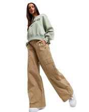 Load image into Gallery viewer, Nike NSW High Waisted Wide Leg Woven Cargo Pants in Khaki - Bisy Clothing