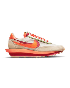 Nike Sacai x Clot LD Waffle in Orange Blaze (2021) - Bisy Clothing