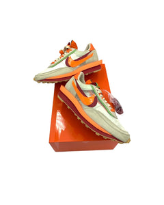 Nike Sacai x Clot LD Waffle in Orange Blaze (2021) - Bisy Clothing