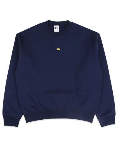 Nike SB FLC Frontside Air GX Crew Jumper in Midnight Navy - Bisy Clothing