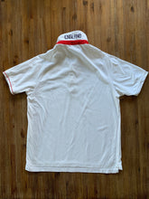 Load image into Gallery viewer, NIKE Size L Vintage England Rugby Team Polo Shirt in White Mens JAN52 - Bisy Clothing