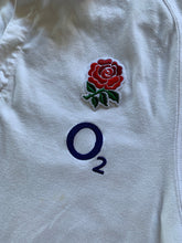 Load image into Gallery viewer, NIKE Size L Vintage England Rugby Team Polo Shirt in White Mens JAN52 - Bisy Clothing