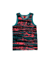 將圖片載入圖庫檢視器 NIKE Size M Retros 80&#39;s Print Singlet New - Bisy Clothing