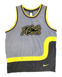 Nike Vintage Flight Perforated Sleeveless Basketball Jersey ⏐ Size L - Bisy Clothing