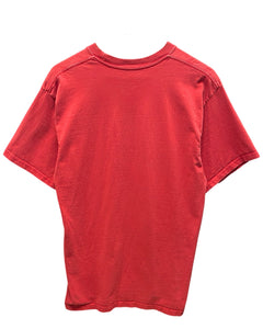 Nike Vintage Y2K Swoosh T-Shirt in Burgundy - Bisy Clothing
