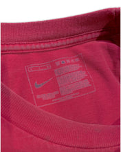 Load image into Gallery viewer, Nike Vintage Y2K Swoosh T-Shirt in Burgundy - Bisy Clothing